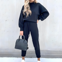 Cyntia - Komfortables, gemütliches Loungewear-Set für Damen – Marine