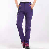 Widerstandsfähige & Wasserdichte Wanderhose für Damen – Lila
