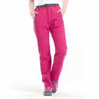 Widerstandsfähige & Wasserdichte Wanderhose für Damen – Purpur